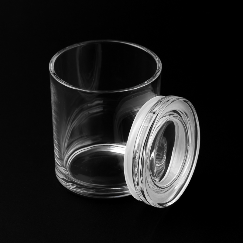 7oz glass candle jar with glass lid 7oz glass candle jar with glass lid
