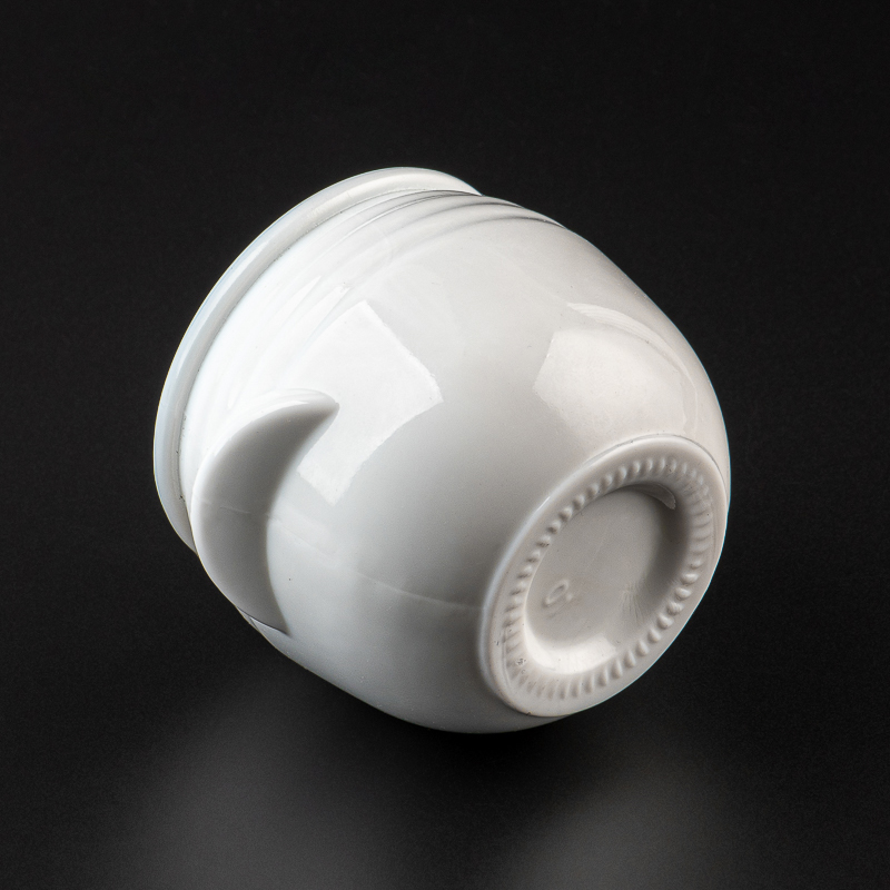 white egg shape glass candle holder candle jar with handle white egg shape glass candle holder candle jar with handle