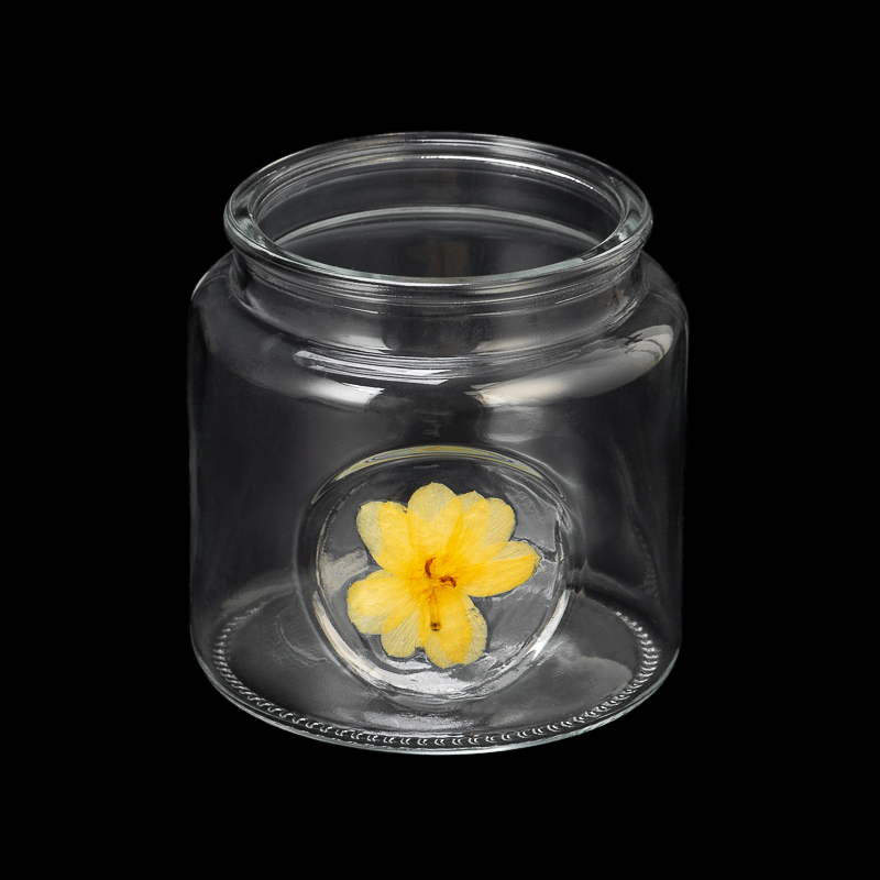 Wholesale Home Decor Glass Container 570ml Glass Candle Jar Wholesale Home Decor Glass Container 570ml Glass Candle Jar