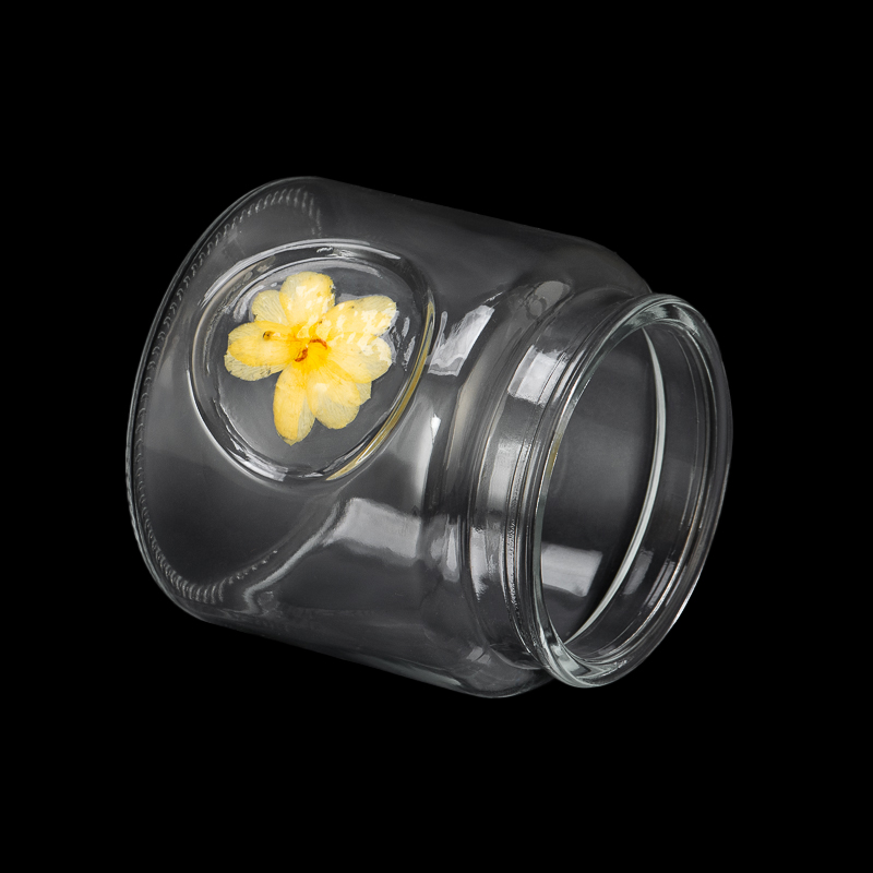 Wholesale Home Decor Glass Container 570ml Glass Candle Jar Wholesale Home Decor Glass Container 570ml Glass Candle Jar