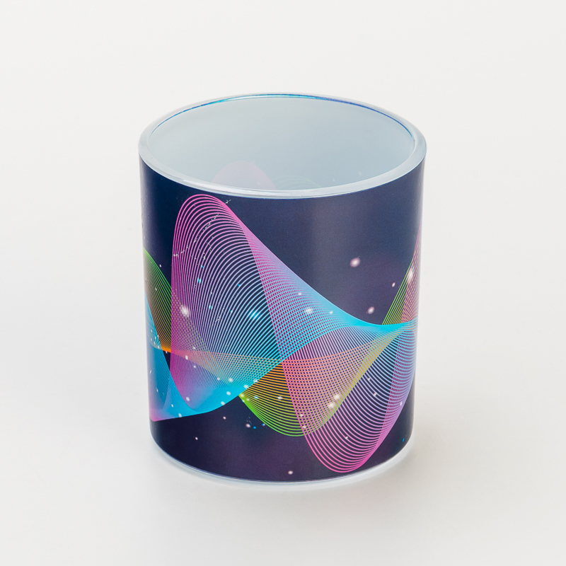 Lieferant 2 Unzen, 5 Unzen, 8 Unzen, 10 Unzen, 12 Unzen Luxus-Kerzenglas aus der Serie „The Secrets of the Universe“ aus Glas