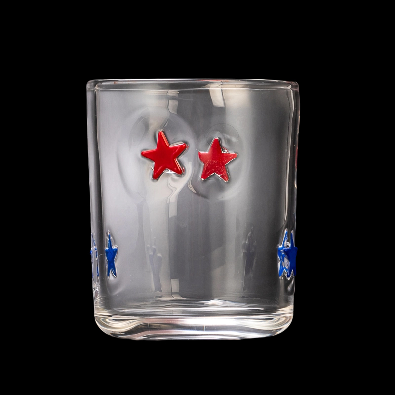 ক্রিসমাস সজ্জা 13oz কাচের মোমবাতি জার