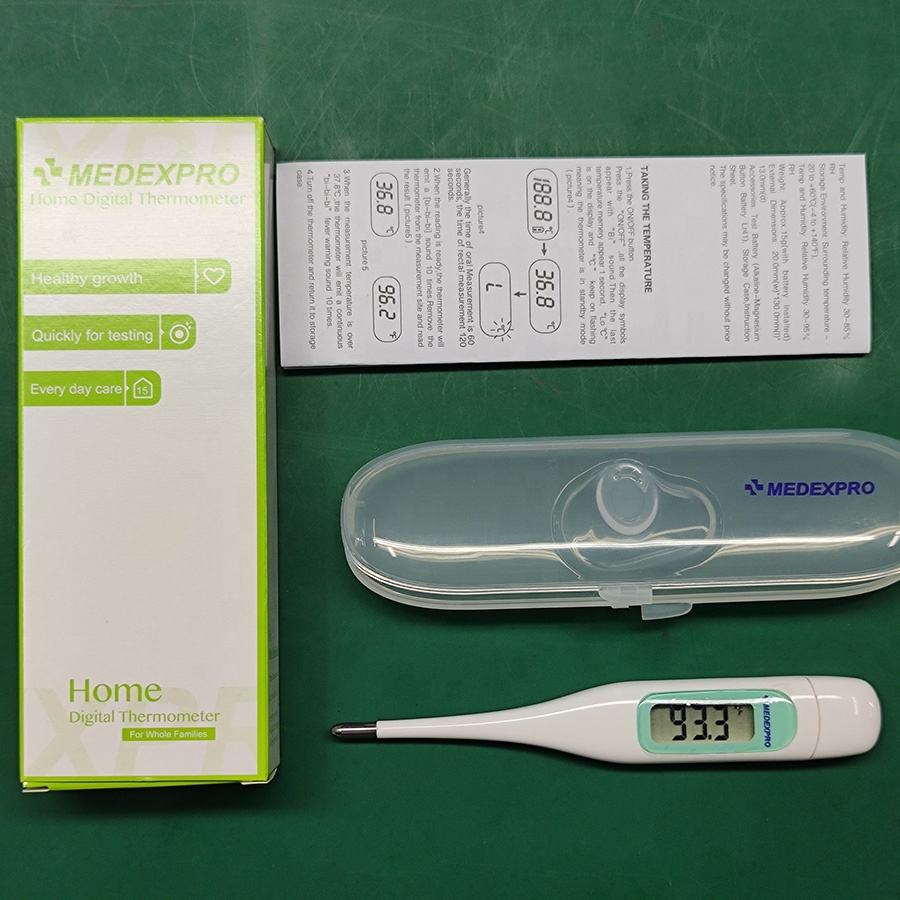 Baby & Adult Digital Oral Body Thermometers Digital Medical Price Electric Temperature Digital Thermometer with Probe No Mercury