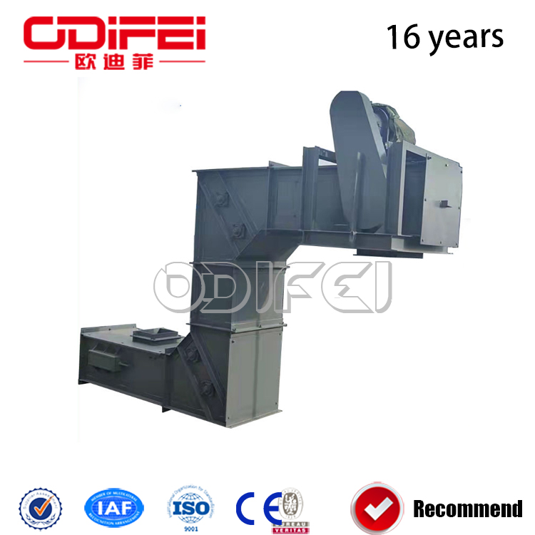 Elevatore verticale a tazze per cereali di tipo Z