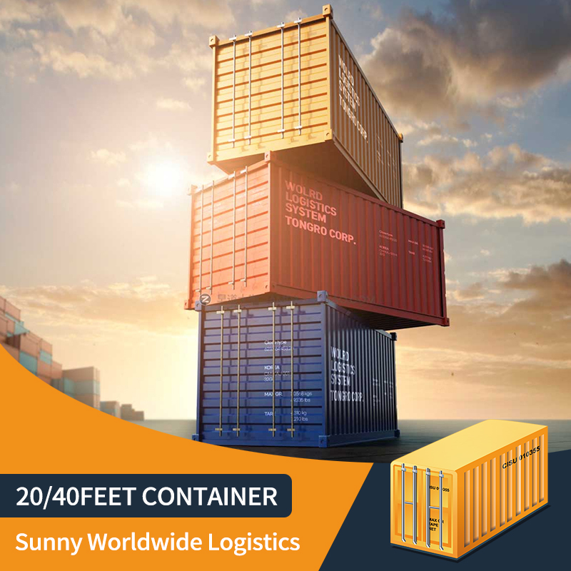 Swwls 20ft used reefer containers for sale from China to Canada UK to door shipping agent sea shipping