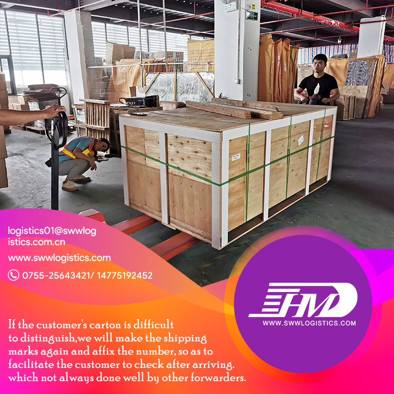 frete marítimo da China para o Canadá e serviço personalizado de transporte porta a porta