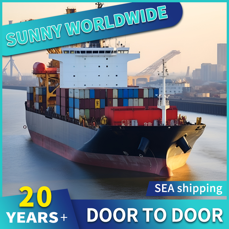 Despachante de frete da China para os EUA, agente de transporte de serviços de logística na China