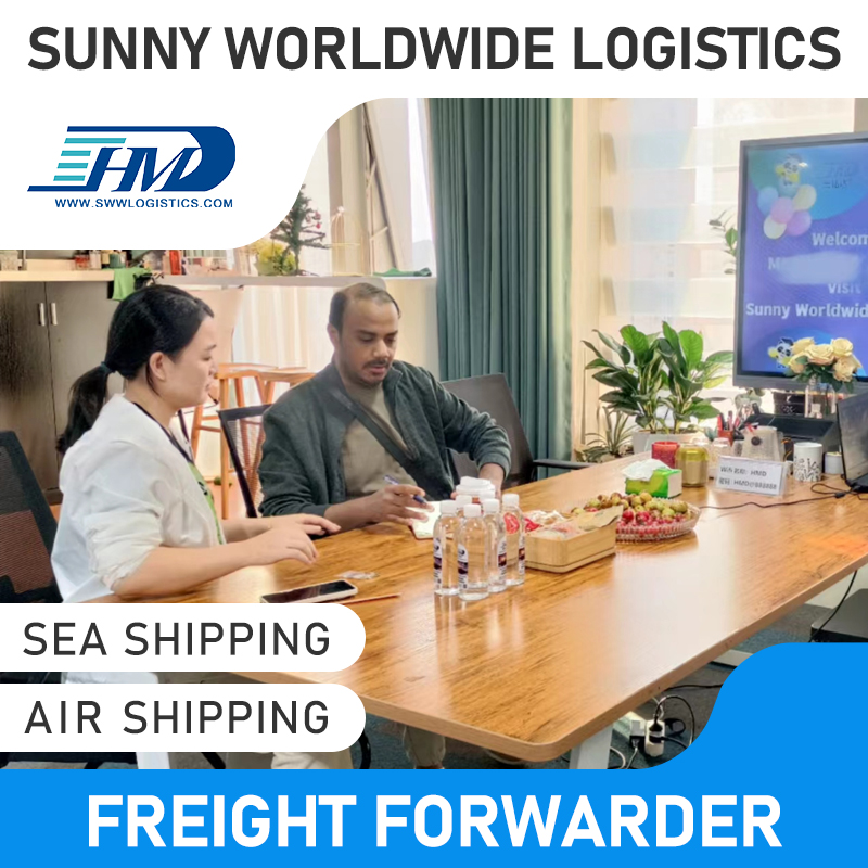 SWWLS Servicio de logística de puerta a puerta LCL LCLE ADENTADO DE VIENTES DDP DDP desde China a los EAU