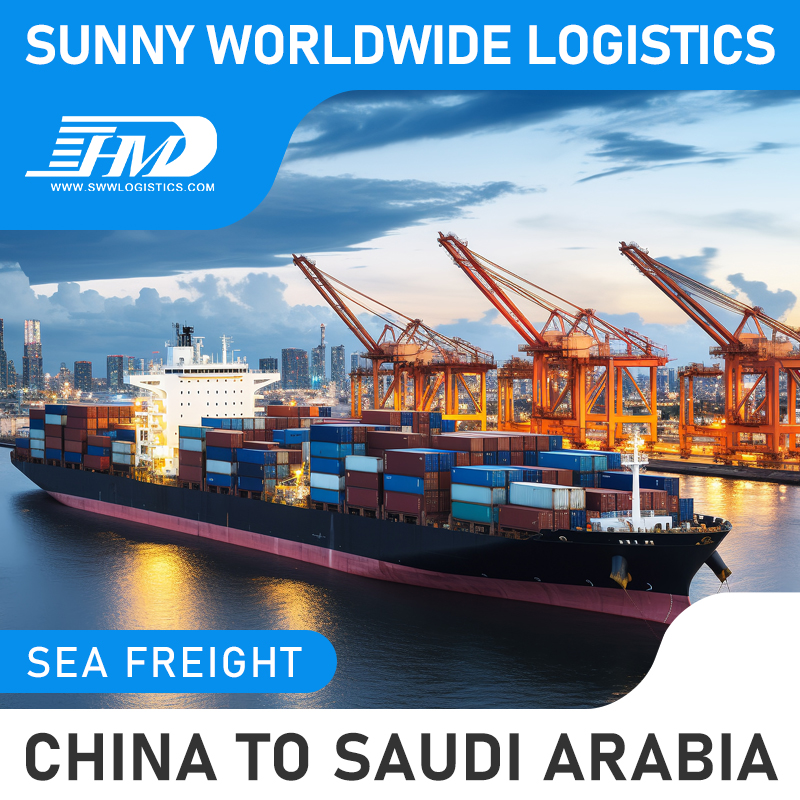 Swwls de porta em porta Express Express Air Freight e Service de transporte marítimo para a Arábia Saudita