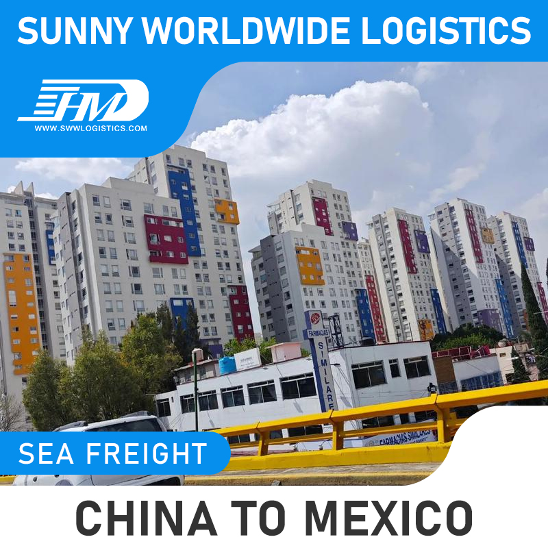 Swwls taxas de transporte marítimo baratas da China Shenzhen Guangzhou Shanghai para o México Entrega porta a porta