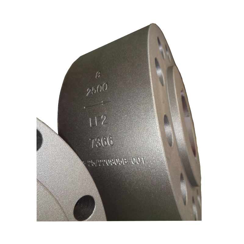 Clapet anti-retour à double plaque, 8 pouces, 2500lb, A350 LF2, siège en stellite, type de plaquette, port complet