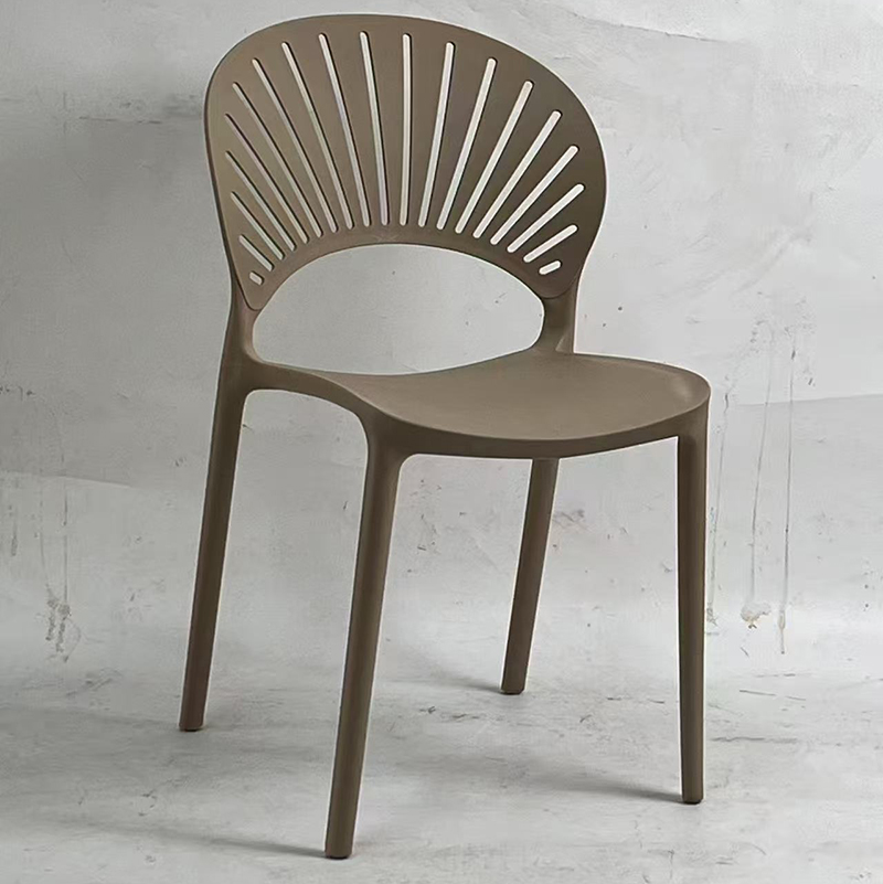 Modern Style Durable Restaurant Chair Set Stackable Plastic Chair for Coffee Outdoor Event Shop Dining Table Chair Set