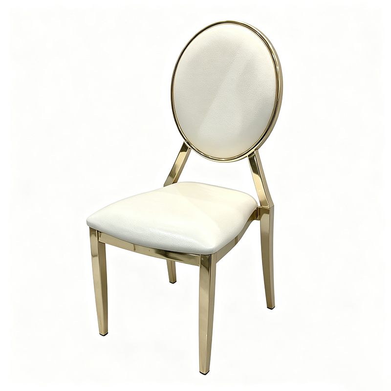 Wholesale Modern Eco-Friendly Hotel Dining Living Room Outdoor Stackable Metal Wedding Chair for Events - COPY - h0g187