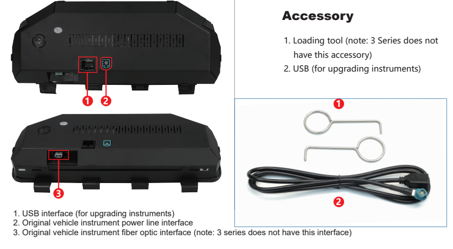 12.3inch blue light screen BMW F30 INDASH LCD