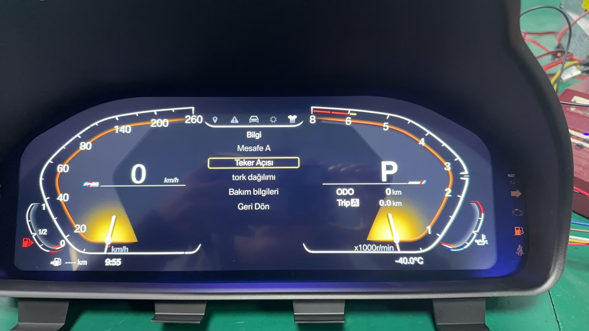 12.3inch blue light screen 1GB (RAM)+4GB (ROM) BMW F10 INDASH LCD