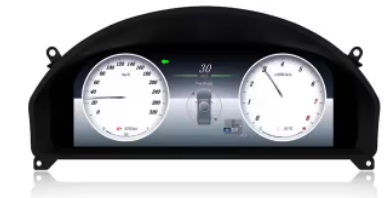 LCD 720P Dashboard Display Auto Meter Instrument Digital Cluster for Mercedes Benz GLK 2008-2015
