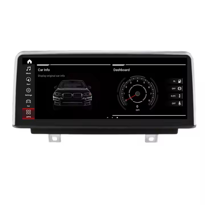 8-Core Android 13 Car GPS Navi Radio for BMW F30 F31 F32 F33 F34 F36 2013-2017 FM Wave Band BT SIM WIFI Carplay Multimedia Touch