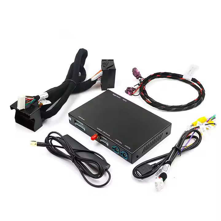 Interfaz inalámbrica Apple CarPlay Android Auto con AirPlay Mirror Link Car Funciones para el sistema Audi B9/A3/Q5 MMI