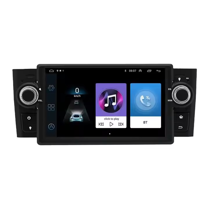 Android System 7 Zoll GPS-Navigation HD-Videoplayer für Fiat Grande Punto Linea Linya 2005-2012 Radio Car DVD-Player