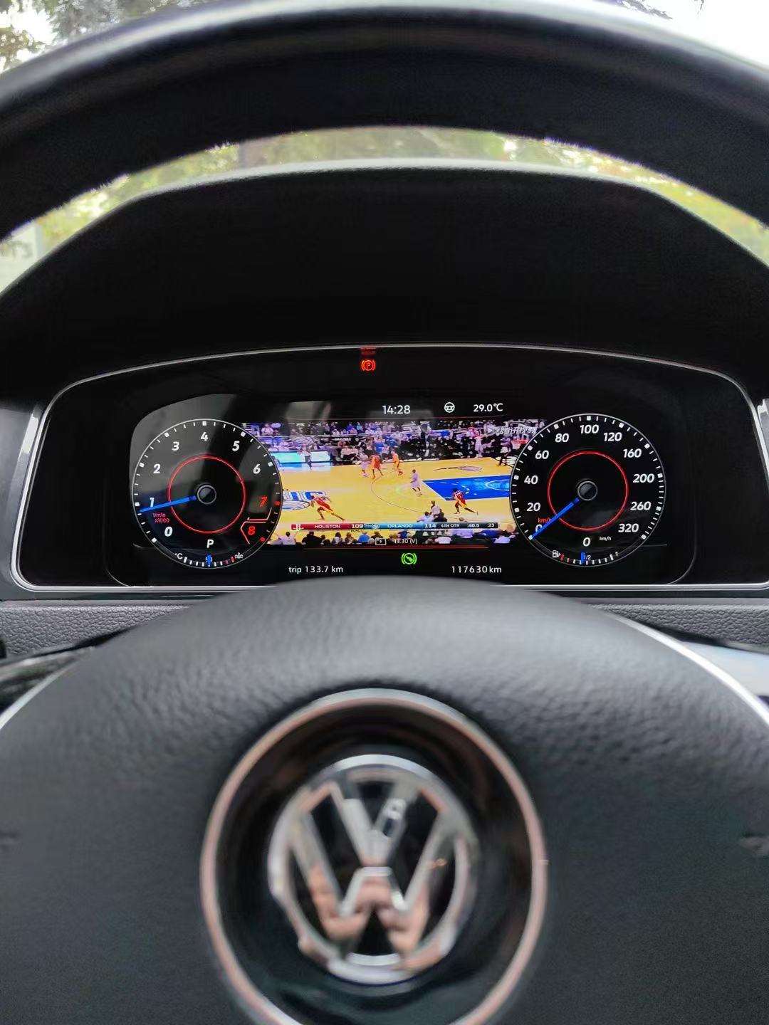 New Upgrade Linux Dashboard LCD Digital Cluster Speedometer Panel for Volkswagen VW Golf 7&Golf 7.5 2013-2020