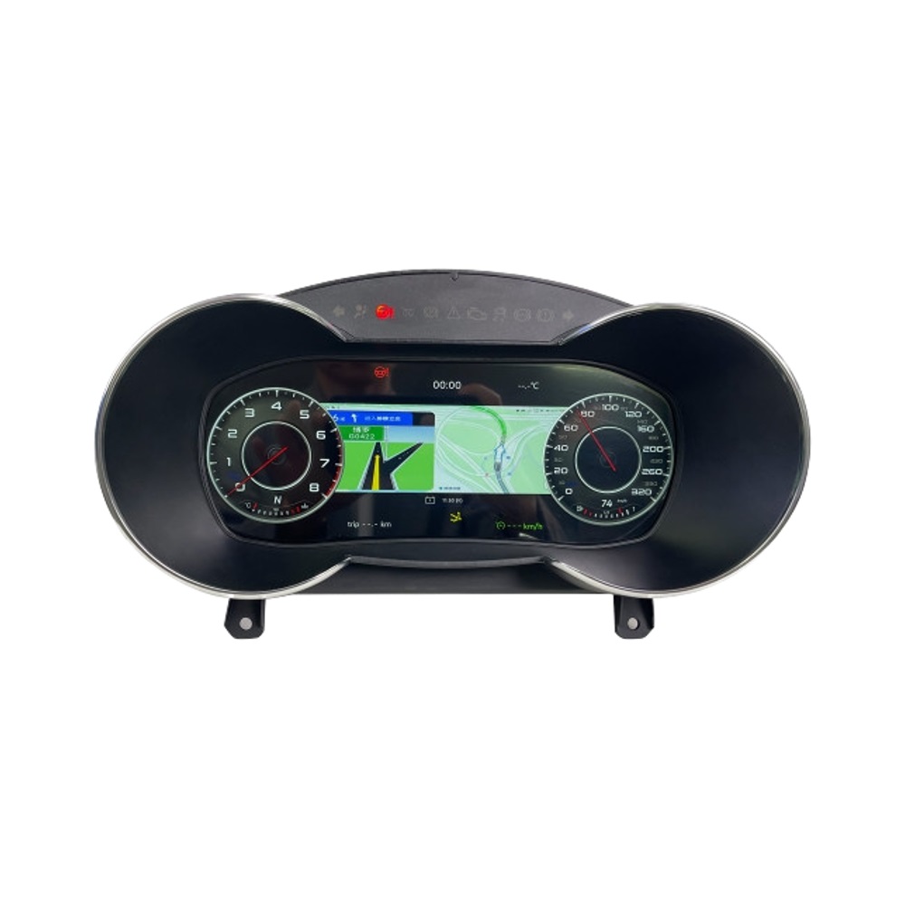 Mise à niveau du nouveau tableau de bord Linux LCD, compteur de vitesse numérique, pour Audi TT TTS 2009 – 2013, pour compteur automatique