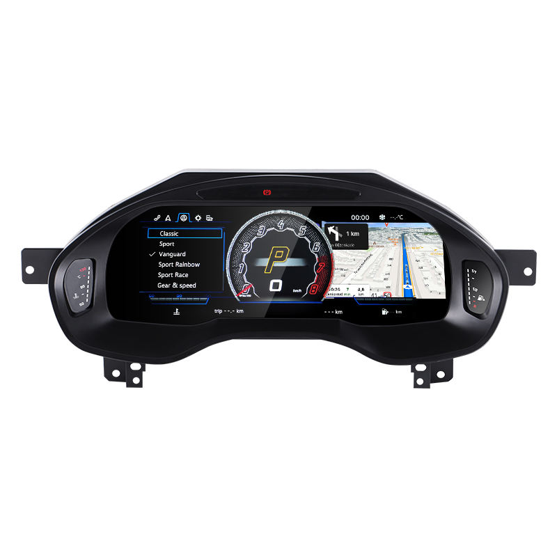 12.3inch LCD Digital Cluster For AUDI A6 A7 2013-2018 Dashboard Panel Speedometer Wireless Carplay AirPlay Mirroring