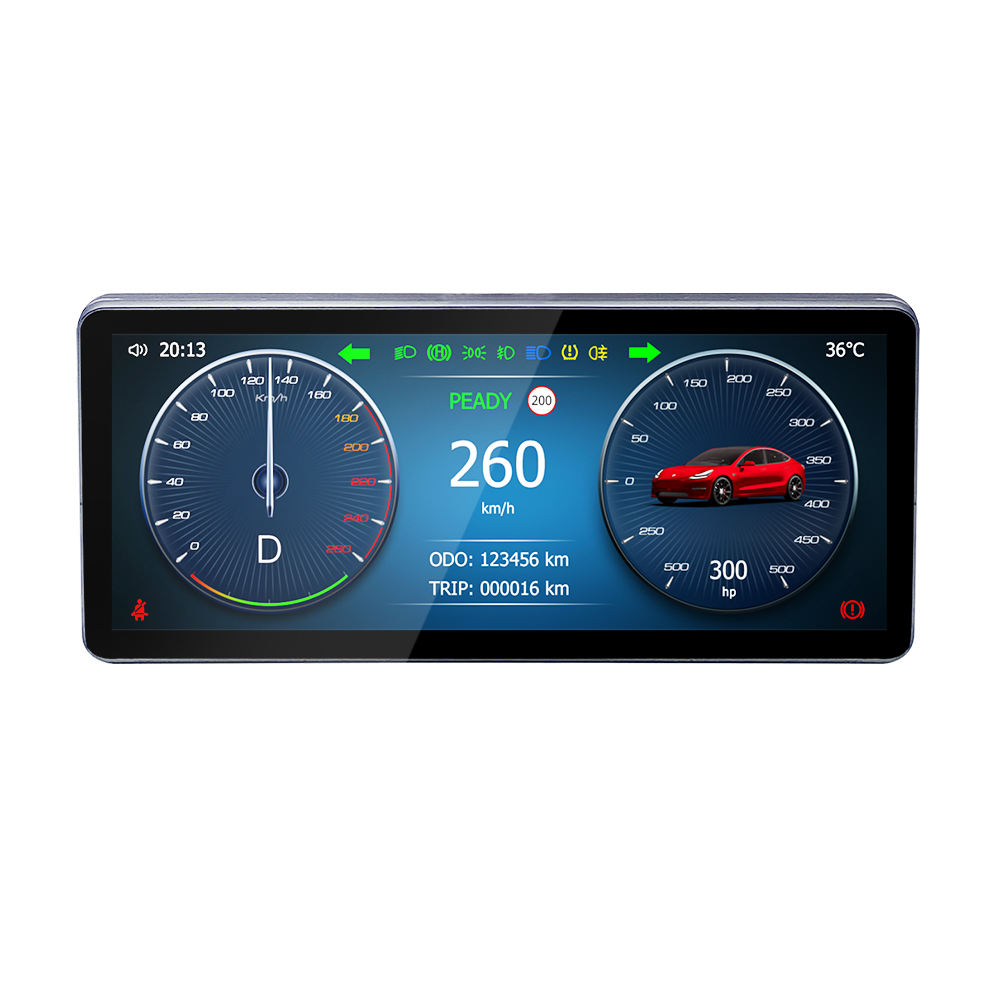 IPS Display Mileage Speed ​​für Tesla Model 3/Y Informationen Smart Digital Speed ​​Linux für Tesla