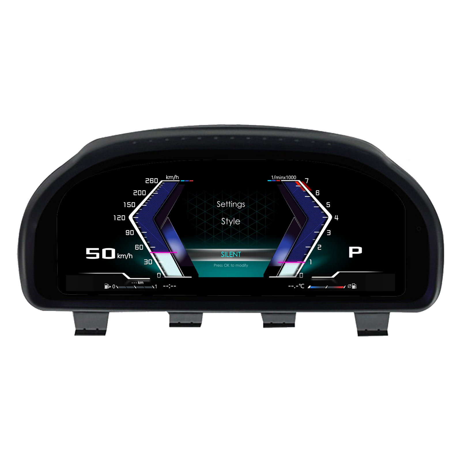 适用于宝马 1 2 3 5 7 系列 X3 X4 X5 X6 速度表 IPS 仪表板显示仪表板数字仪表板速度表仪表组
