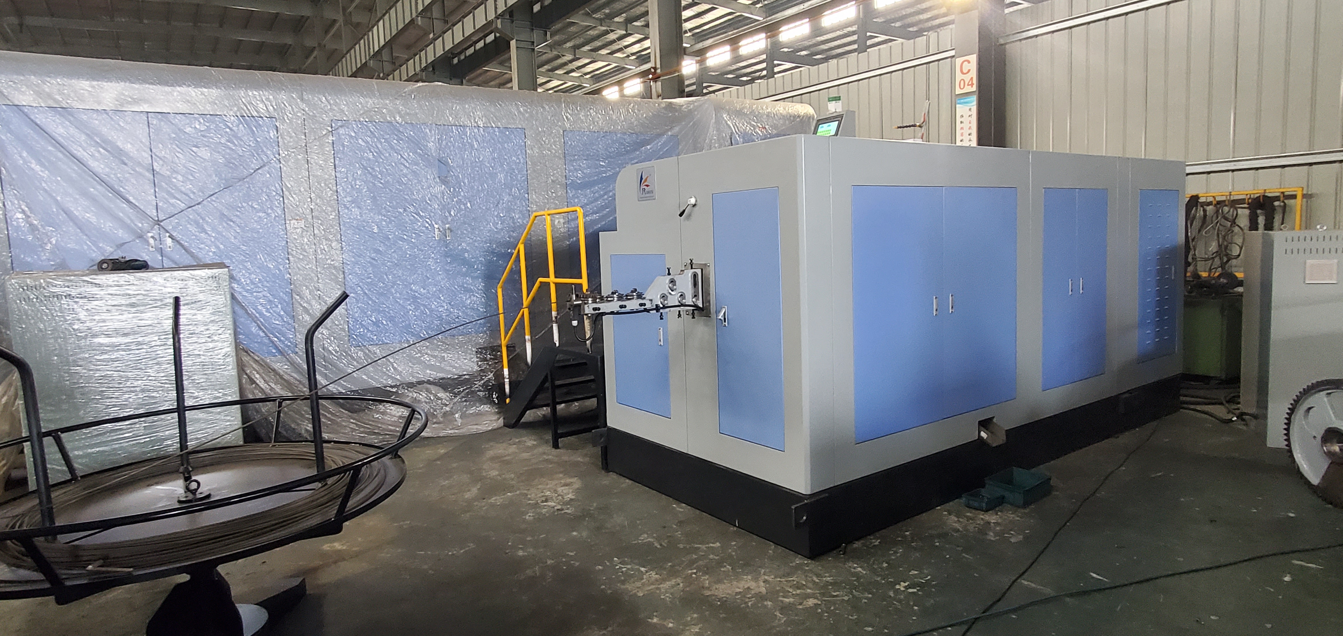 Harbin Rainbow 3-7 station bolt forming machine hex bolts bolt forming machines