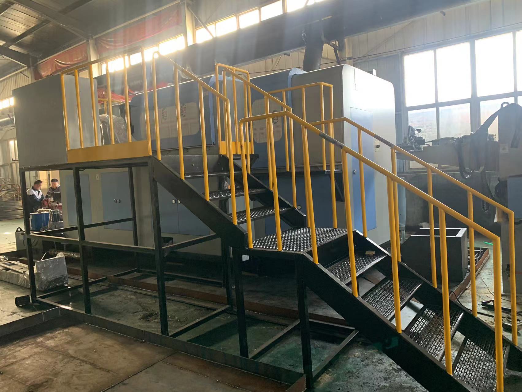 เครื่องทำ Harbin Rainbow Bolt RBF166L หกสถานีเครื่องตีเย็น