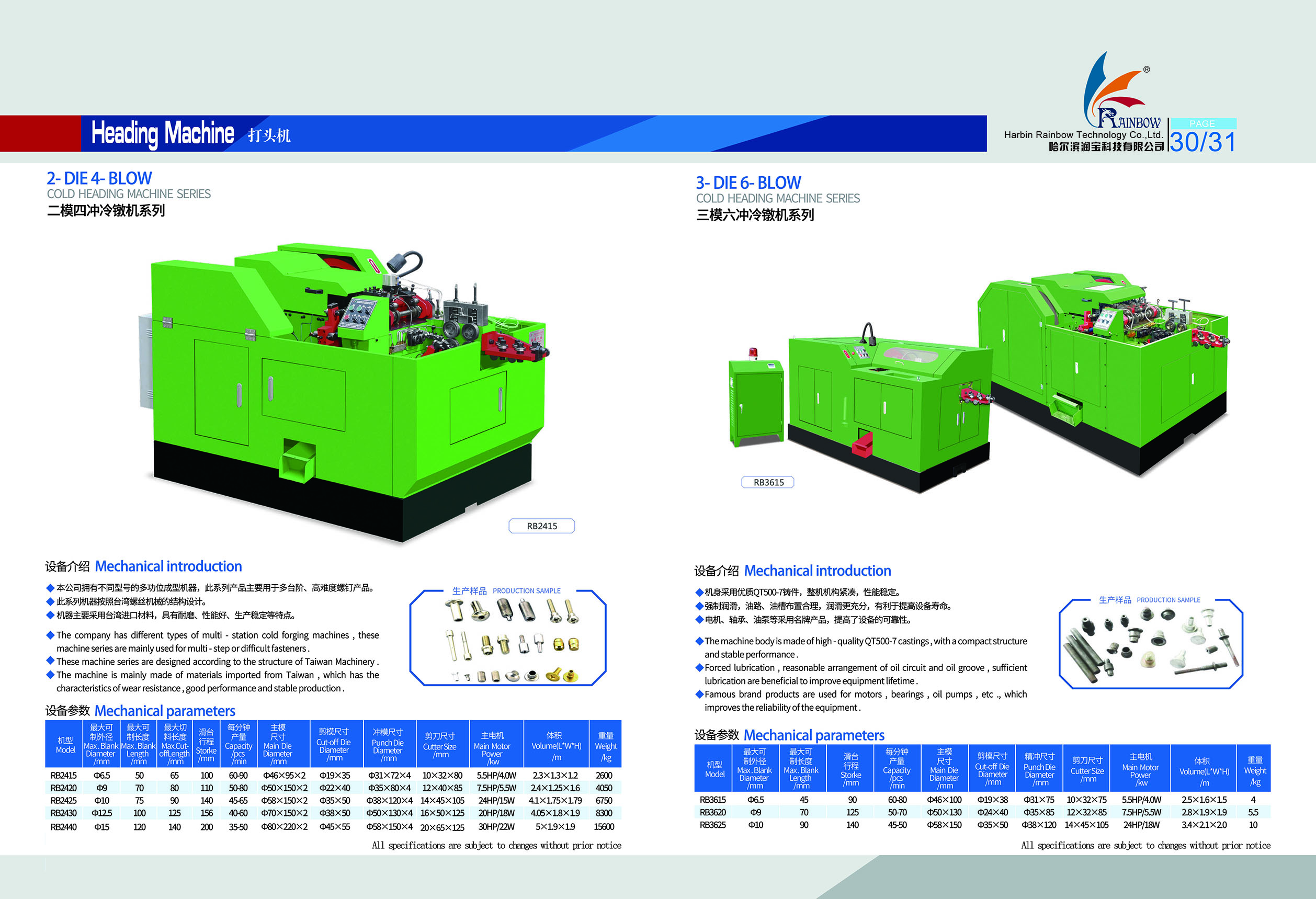 Cold Screw Header Fully Automatic Good Price Cold Heading Machine 1 Die 2 Blow Screw Machine