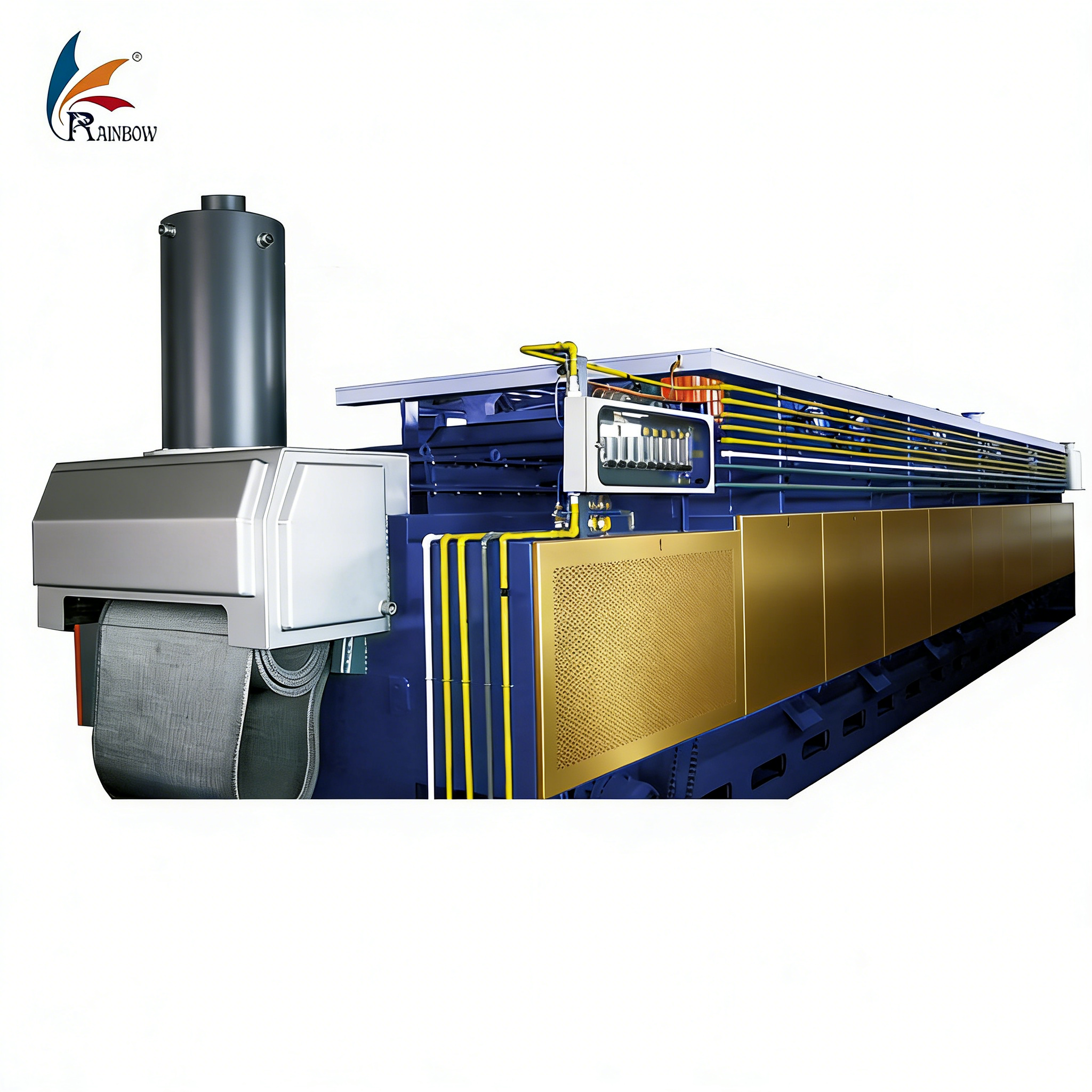 Four à bande à mailles de type gaz pour le matériel à faible consommation d'énergie