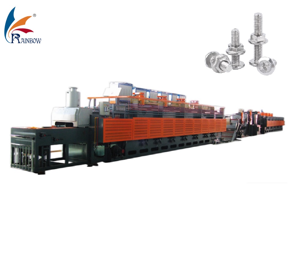 2026 New design heat treatment line for nuts and bolts mesh belt furnace - COPY - 098iff