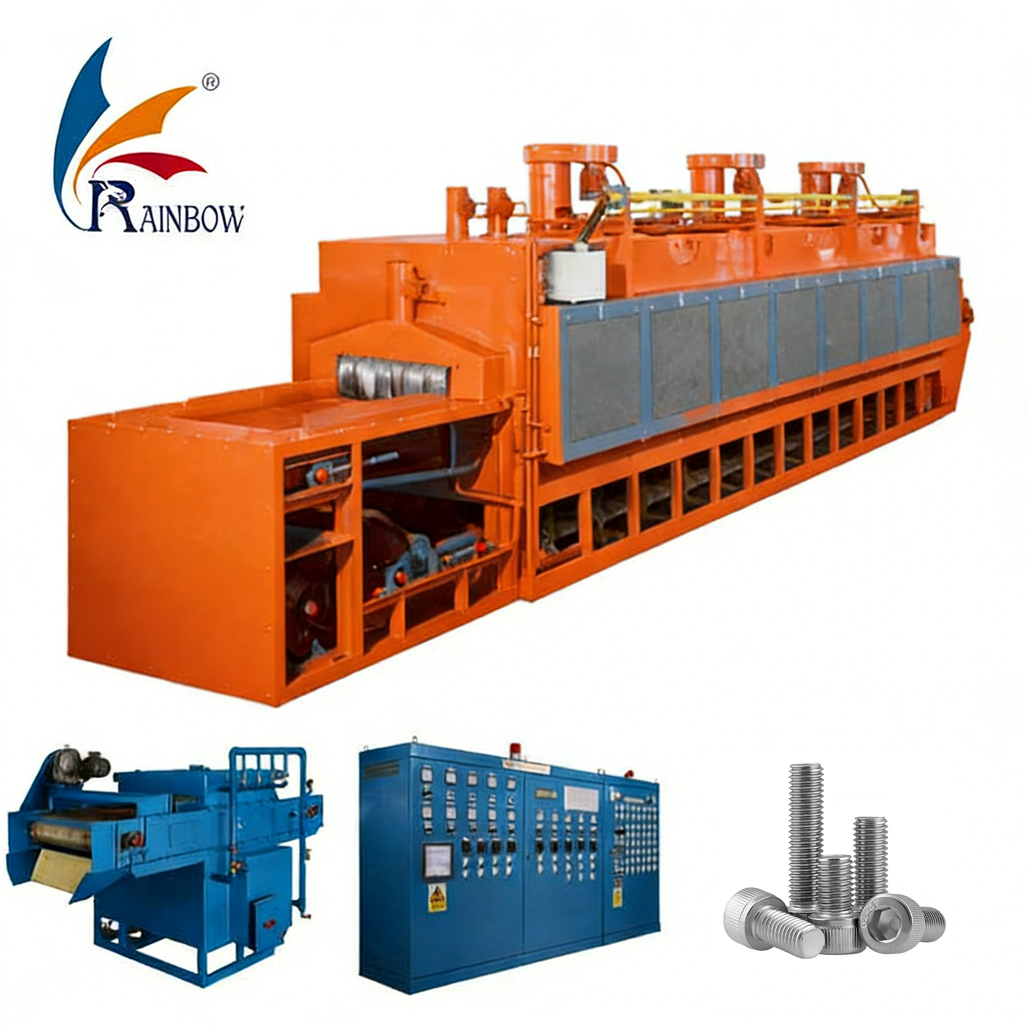 Mesh Belt Furnace - High-Quality Industrial Heat Treatment Equipment for Metal Hardening - COPY - st207f