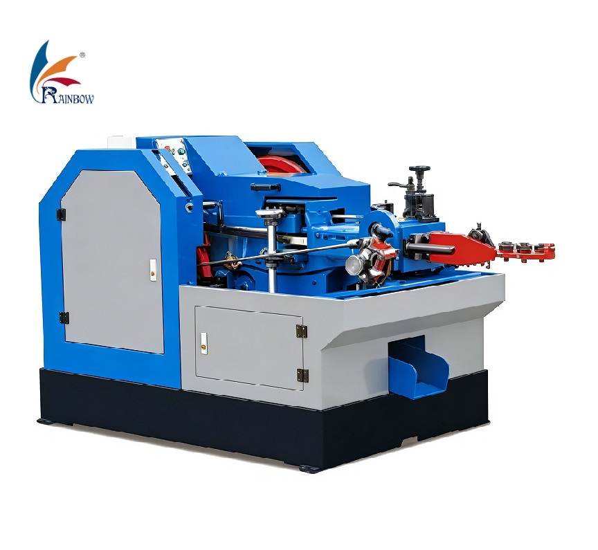 High speed cold heading machine one die two blow screw header with PKO
