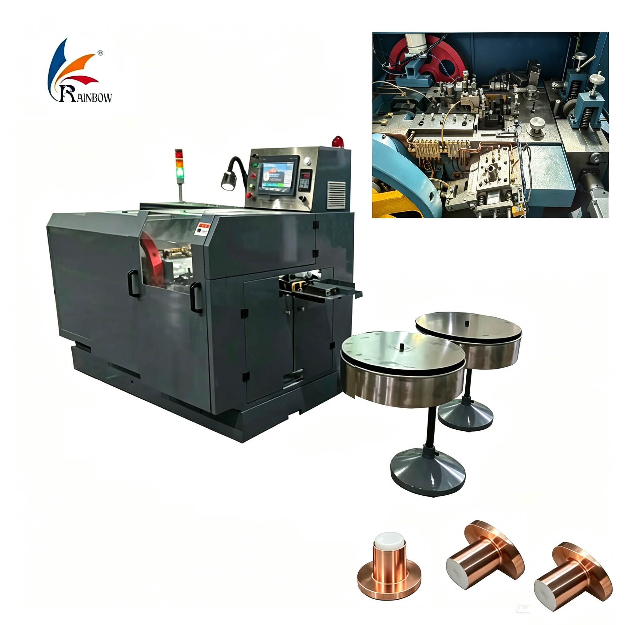 Electric Composite Contact Rivet Making Machine -Harbin Rainbow CE - COPY - 6wh5o3