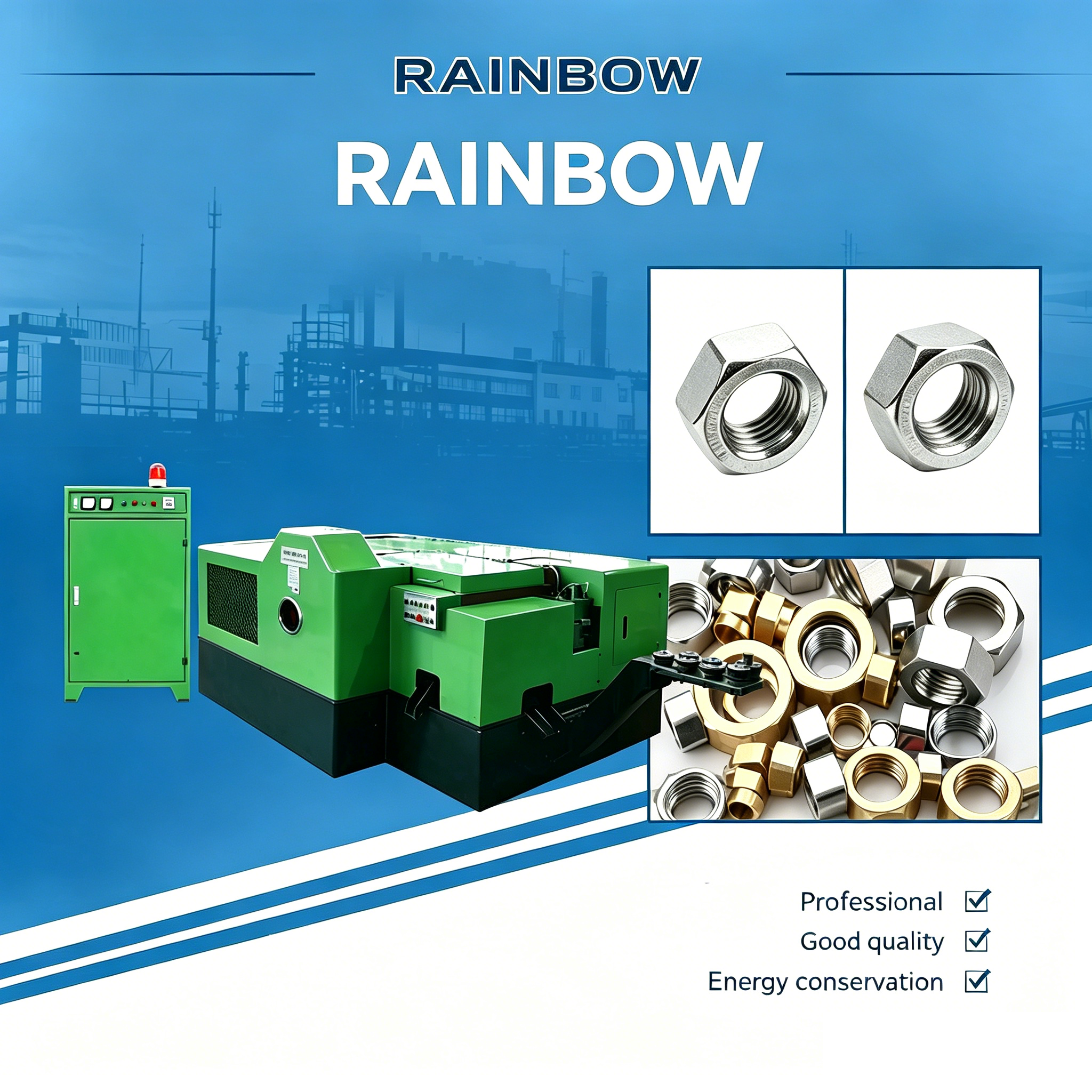 Full Automatic RNF22B NUT FORMER MACHINE
