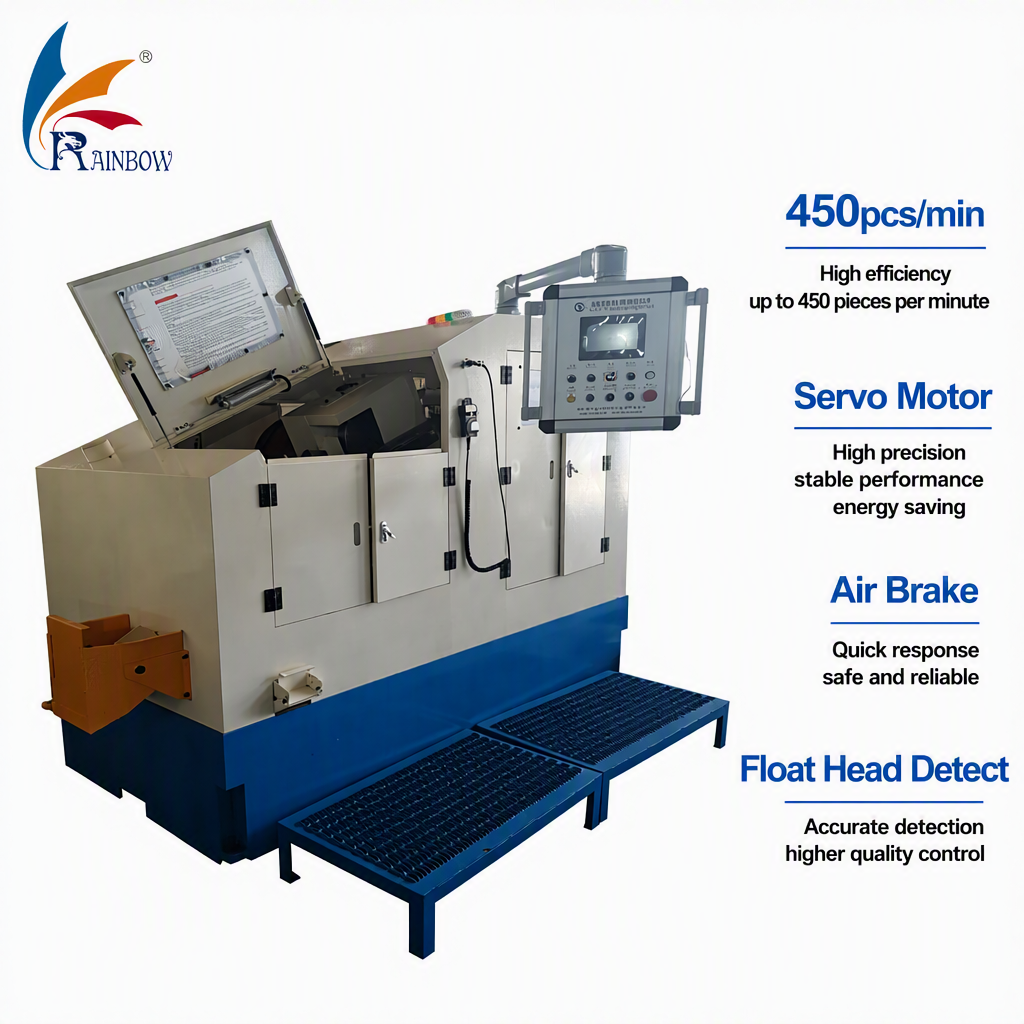 Servo Motor Screw and Bolt Thread Making Machine
