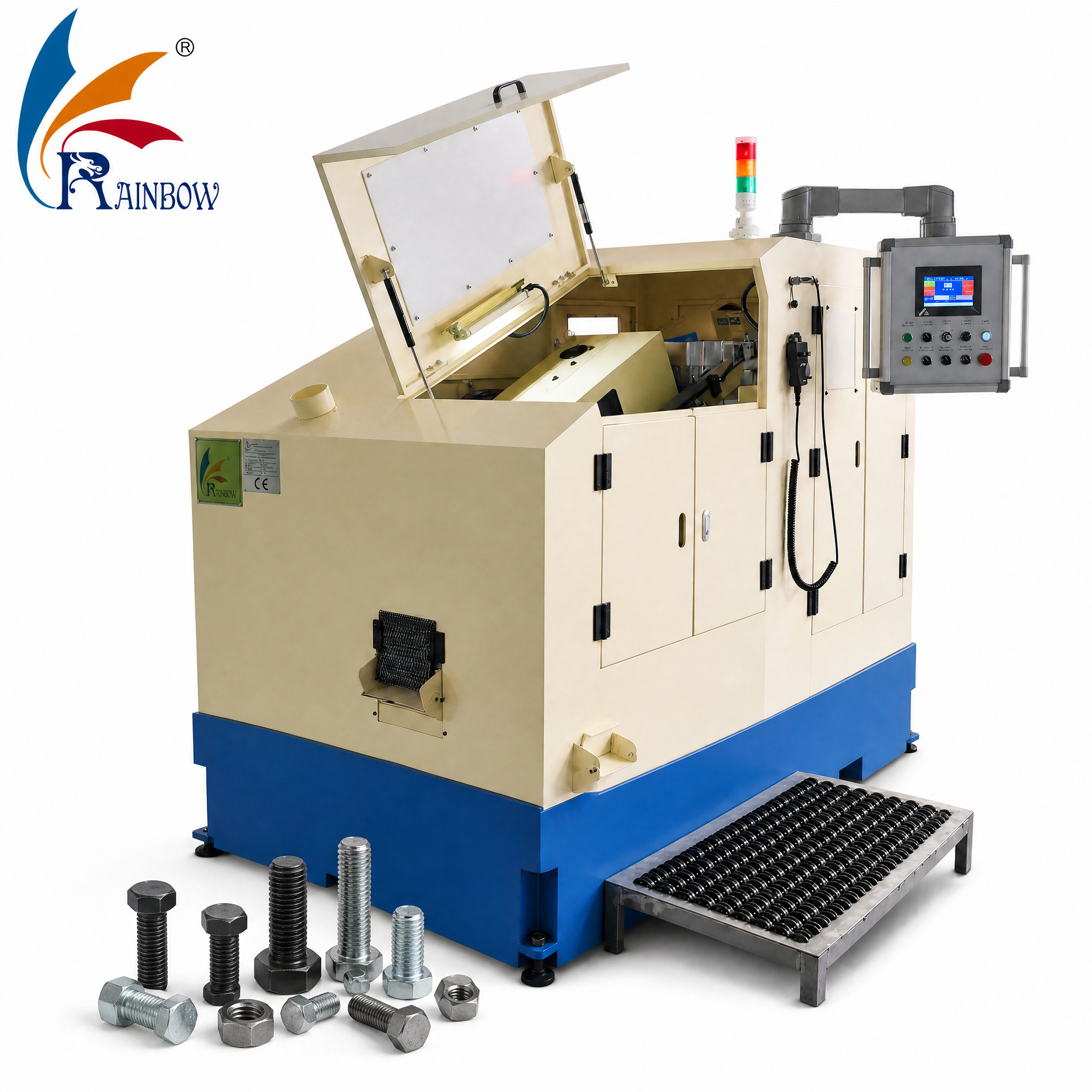 Machine à rouler les filetages de vis et de boulons CY08XN