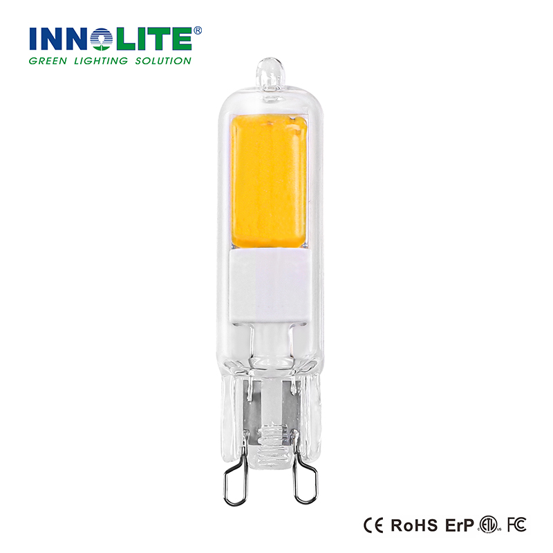 Full Glass G9 LED Light Bulbs 4W No Flicker Non Dimmable