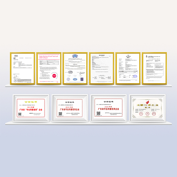 Certificates awarded by China Tin Box Manufacturers