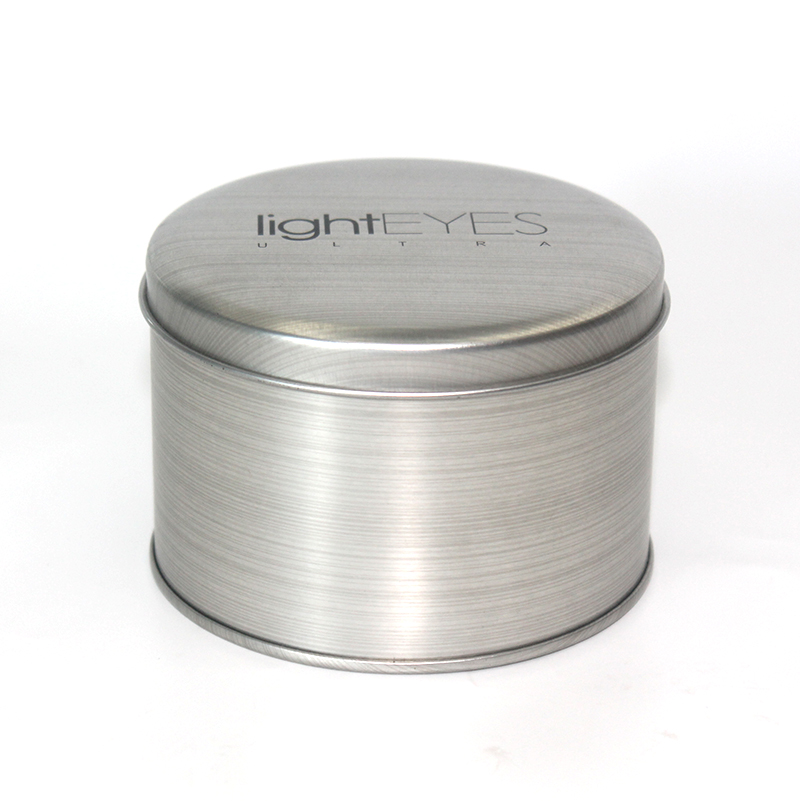 China Watch Tin Can Empty Round Tin Container With Lid  Custom Printed For Watch Gift Package manufacturer