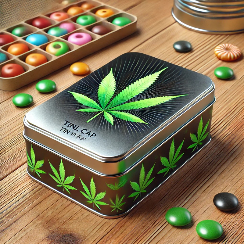 How custom tins are driving cannabis candy sales