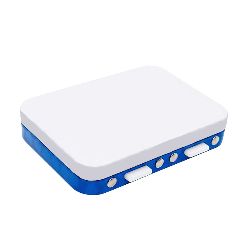 Customized rectangular childproof tin container China