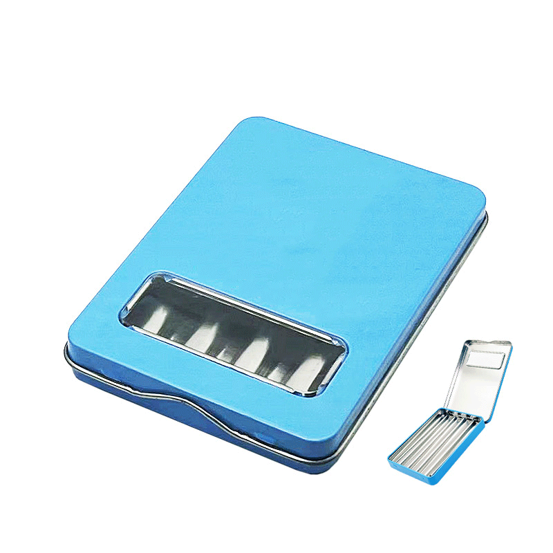 Custom Rectangular Childproof Tin Container
