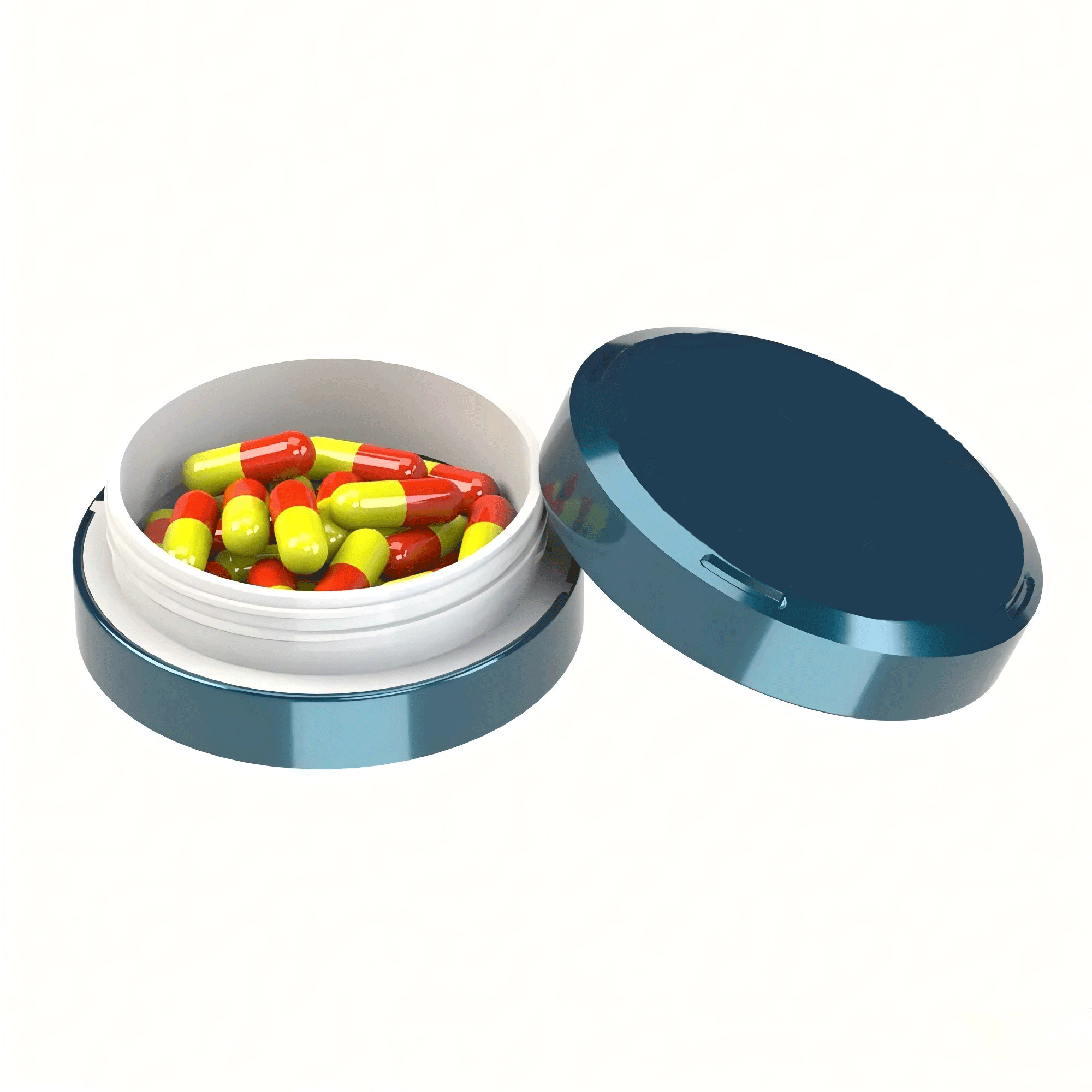 Custom Child Resistant Case Tin Jar With Silicon for Gummies