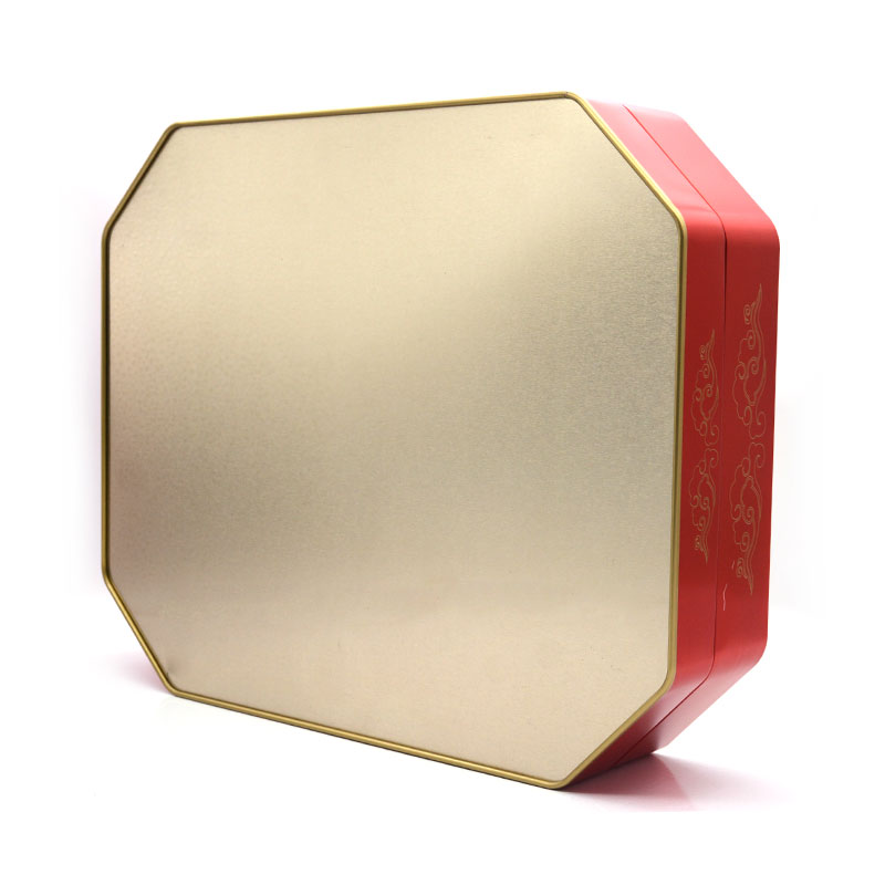 Wholesale Customized Printed Empty Octagonal Tin Boxes