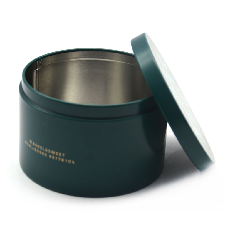 Round Food Grade Metal Luxury Cookie Tin Can