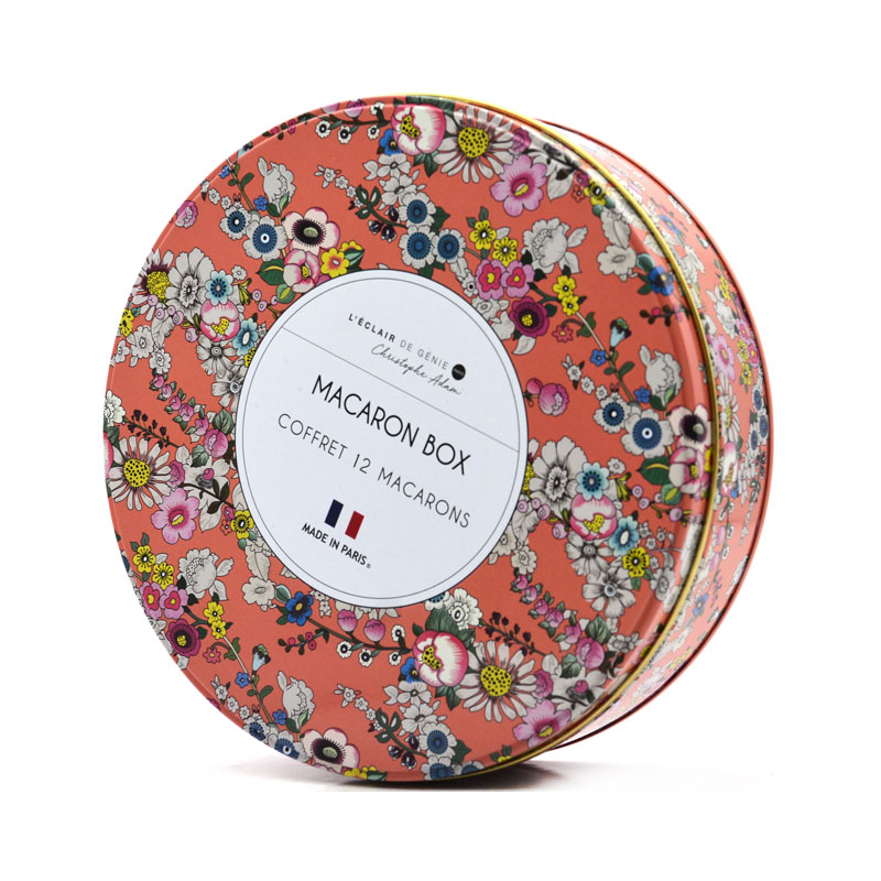 Custom Round Assorted Cookies Tin Box