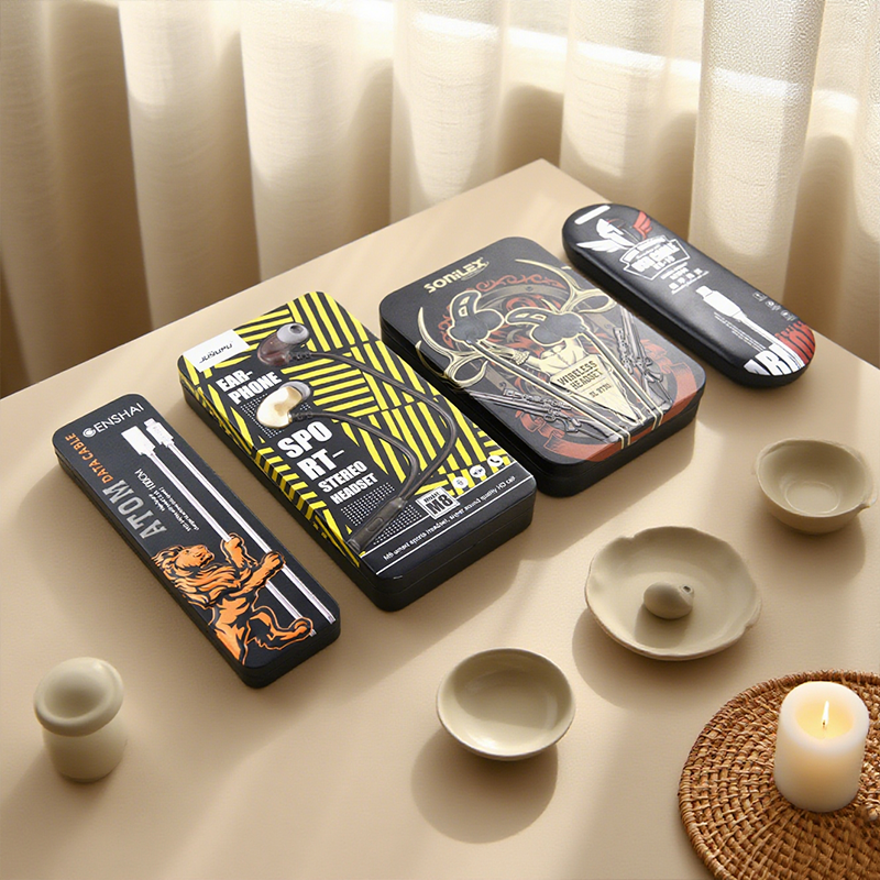 Custom Metal Tin Boxes for Stationery and School Supplies